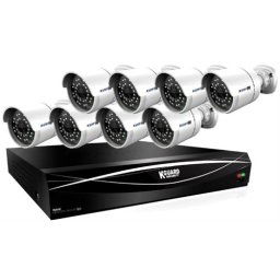KGuard 16 Channel HD Series + 8 Cameras Combo Kit