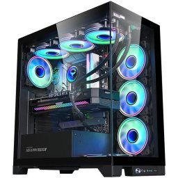 Armaggeddon Aquaron Xtreme E-ATX Gaming Case - Black