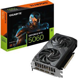 Gigabyte nVidia RTX5060 WindForce Max OC 8GB GDDR7 PCI-e 5.0 x16 Graphics card