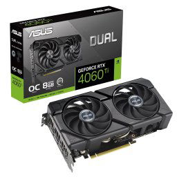 Asus Dual GeForce RTX 4060 Ti EVO OC Edition 8GB GDDR6 128-bit Graphics Card