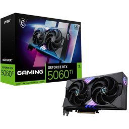 MSI nVidia RTX 5060 Ti Gaming OC 8GB PCI-e 5.0 x16 Graphics card, DP, HDMI