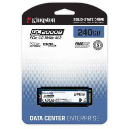 Kingston DC2000B Data Center Series 240G PCIe 4.0 M.2 2280 Enterprise Solid State Drive