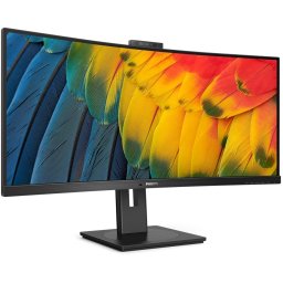 Philips 34B1U5600CH 34" VA WQHD 3440x1440 W-LED Curved Monitor, Type-C, HDMI, DP