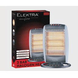 Elektra 3 Bar Halogen Heater