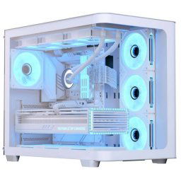Aerocool P500C White ATX Mid Tower Case