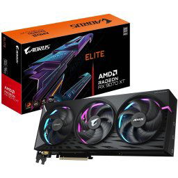 Gigabyte Aorus AMD Radeon RX 9070 XT Elite 16GB PCI-e 5.0 x16 Graphics card, DP, HDMI