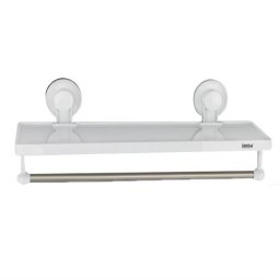 Bathlux Shelf With Handtowel Rack With Suction Cup Retail