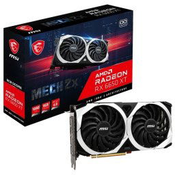 MSI Radeon RX 6650 XT Mech 2X 8GB GDDR6 OC PCI-e 4.0 x16 Graphics card, DP, HDMI