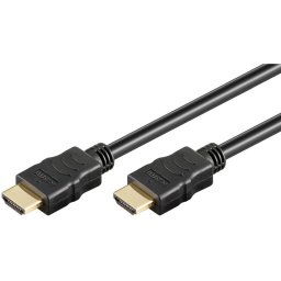 Goobay HDMI High Speed 1m Cable with Ethernet (3 pack by Valotronics)