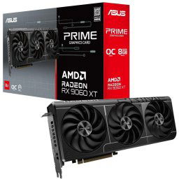 Asus Prime Radeon RX 9060 XT 8GB GDDR6 OC Edition PCI-e 5.0 x16 Graphics card, DP, HDMI