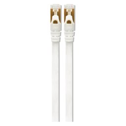 VolkanoX Giga series Cat 7 Ethernet cable 10 meter - White Gold tips