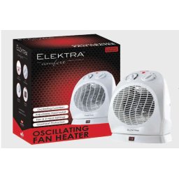 Elektra Comfort Oscillating Fan Heater