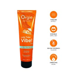 Orgie Lube Tube Vibe! - Low - Sex On The Beach 100 ml
