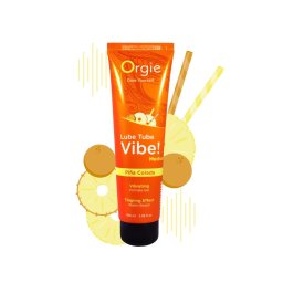 Orgie Lube Tube Vibe! - Medium - Pina Colada 100 ml