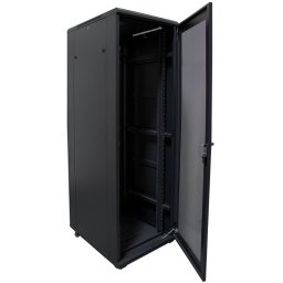 RCT 25U Server Cabinet 600x1000 Glands + Screws Perforated - AP6025.PER.B