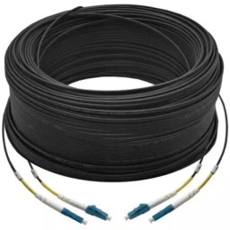 100 Meter Duplex Single Mode UPC LC-LC Fiber Optic Cable Fiber Patch Cord Outdoor Drop Cable