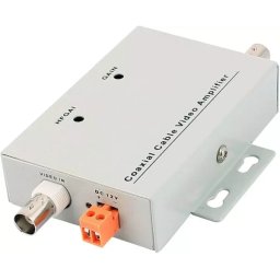 Coaxial Cable Video Amplifier for CCTV Cameras RG59 / RG6u Signal Booster