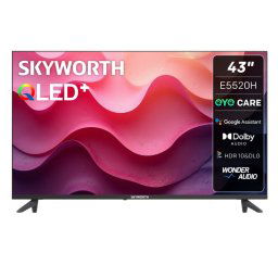 Skyworth E5520H 43" QLED Google TV *TV license*