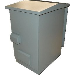 AccoNet outdoor 20u IP55 ventilated cabinet with floor base