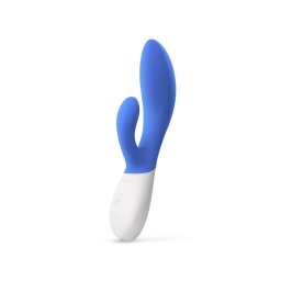 Lelo Ina Wave 2 Rabbit Vibrator - LightSkyBlue