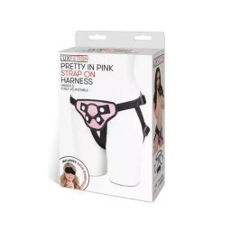 Lux Fetish Pretty In Strap-On Harness - Pink