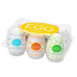 Tenga Egg Male Masturbator - 6 Pack - Easy Beat 6 Pack