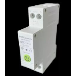 2 Pole Smart Wifi Breaker 1-63A 40A Continuous (with Trip Limit Setting Energy Monitoring / Overcurrent Protection DIN Rail Tuya / Smartlife App