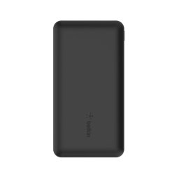Belkin BoostCharge 10000mAh 3-Port Power Bank with USB-A to USB-C Cable Black