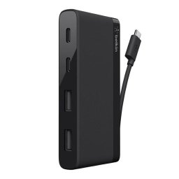Belkin USB Type-C 4-port Mini Hub Black