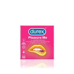 Durex Pleasure Me Condoms - 3 Pack
