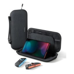 Belkin Nintendo Switch 2 with AirTag Portable Carrying Case Charcoal