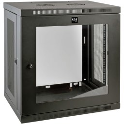 Eaton Tripp Lite series SmartRack 12U Low-Profile Switch-Depth Wall-Mount Small Rack Enclosure