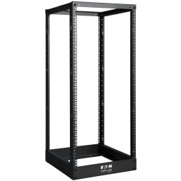 Eaton Tripp Lite series 25U SmartRack 4-Post Open Frame Rack - Organize and Secure Network Rack Equipment