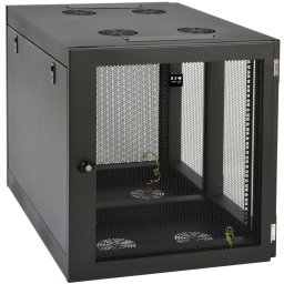 Eaton Tripp Lite series SmartRack 12U Heavy-Duty Low-Profile Server-Depth Side-Mount Wall-Mount Small Rack Enclosure