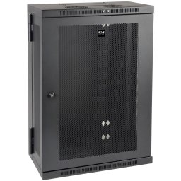 Eaton Tripp Lite series SmartRack 18U Low-Profile Patch-Depth Wall-Mount Half-Height Rack Enclosure