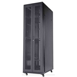 Unbranded 42U 600 x 800 mm floor standing cabinet, Double Mesh door
