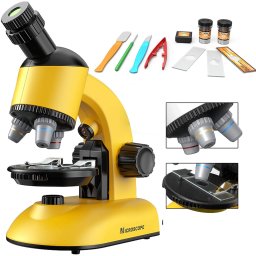 Time2Play Kids Scientific Microscope Set Yellow
