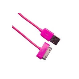 Ipad/Iphone/Ipad Sync + Charge Cable Pink