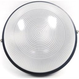 Noble Pays Round Bulkhead Light Fitting Large Black