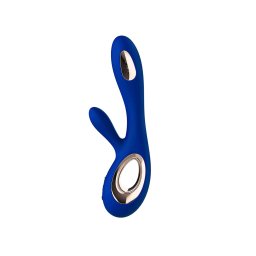 Lelo Soraya Wave Rabbit Vibrator - Navy