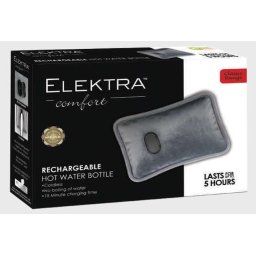 Elektra Grey Hot Water Bottle