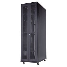 Linkqnet 22u 600x600 Cabinet With Double Mesh Door