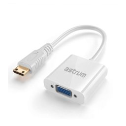 Astrum DA310 Mini HDMI Male to VGA Female Adapter