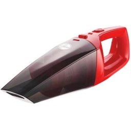 Hoover Wet And Dry Handheld Portable Cordless Vacuum Cleaner-Rechargeable 7.4v Lithium Battery , Crevice Tool, Wet And Dry Squeegee, Wall Mount Dock , Colour Red Retail Box, 1 Year Warranty