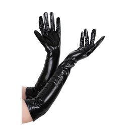 Glossy Fetish Lingerie - Selina Gloves - Medium