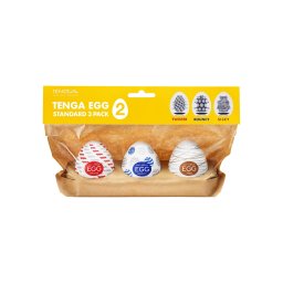 Tenga Egg Standard Set 2 - Male Masturbator - 3 pack