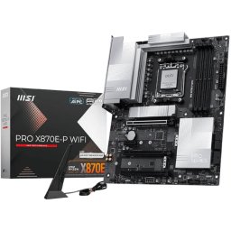 MSI Pro X870E-P WiFi AMD Ryzen 7000 / 8000 / 9000 Series Socket AM5 ATX Motherboard