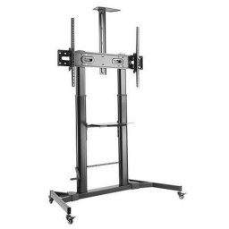 Lumi Telescopic Height-Adjustable Steel TV Cart for most 60"-100" LED/LCD flat panel TVs