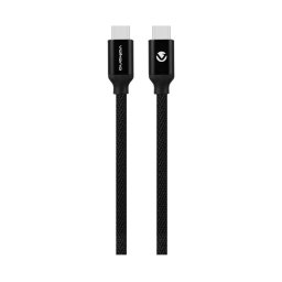 Volkano Weave series Type-C to Type-C cable 3m 18W black