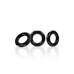 Oxballs Willy Rings 3 Pack - Black